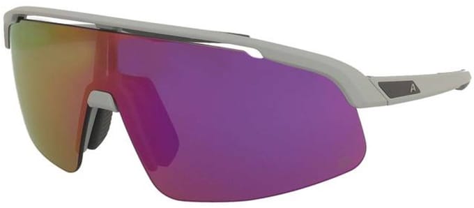 Zonnebril Alpina Turbo Pro S Q Smoke-Grey Matt/Pink Mirror
