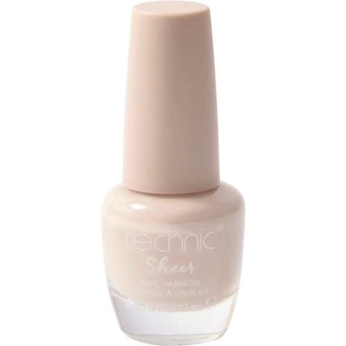 Technic Sheer Nail Varnish Beige 12 ml