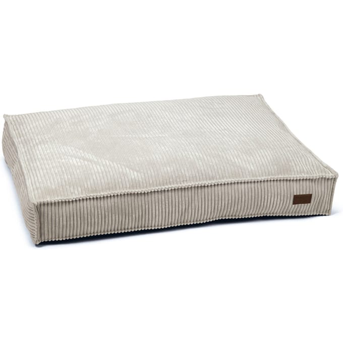 Designed by Lotte Loungerkussen Ribbel, lichtgrijs ca. 100x70x15cm hond