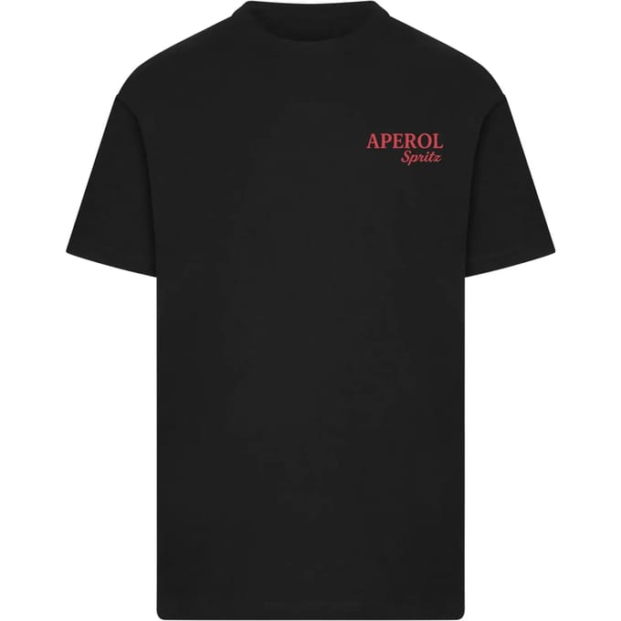 Merchcode - Aperol Spritz Heren Tshirt - M - Zwart