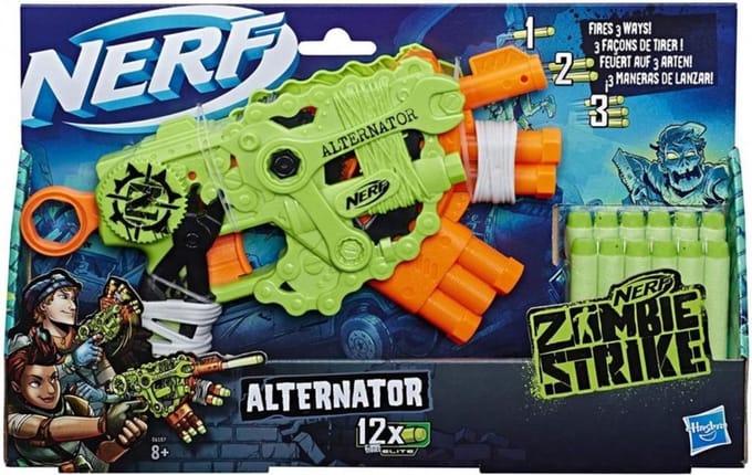 Hasbro Nerf Zombie Strike Dynamo Blaster E6187