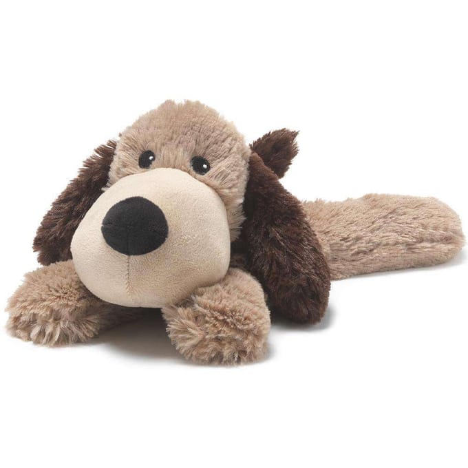 Warmies Bruine Hond - Magnetronknuffel - Warmte dier - Warmte kussen