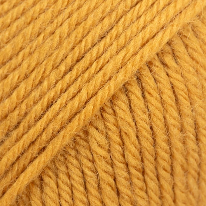 DROPS Karisma Uni Colour - 52 mosterdgeel - Wol Garen