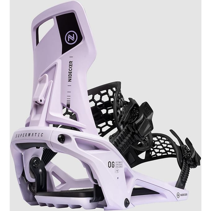 Nidecker OG Supermatic Snowboardbindingen Lila S