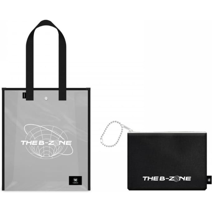 The Boyz Pvc Tas   Pouch Set   2022 The B Zone In Seoul Encore gray
