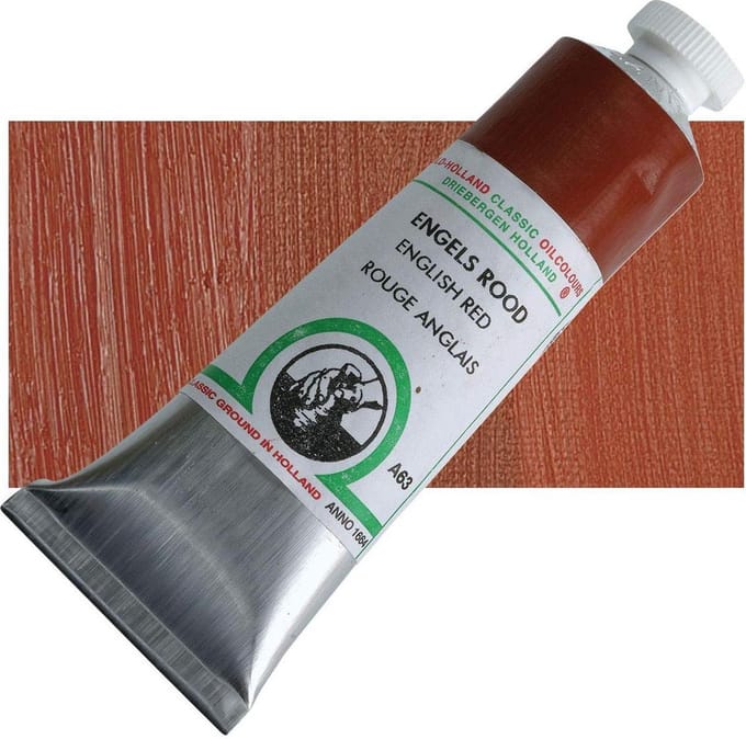 Oil paint Old Holland 40ml – 063 English Red