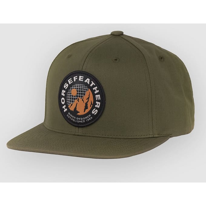 Horsefeathers Mason Cap (Olijf Nacht) - UNI