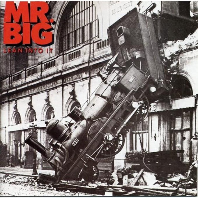 CD MR BIG  Lean Into It 7822092 Atlantic 1991 VS Rock Gebruikt