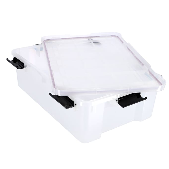 Iris airtight box 30L transparant 60x40x20 cm