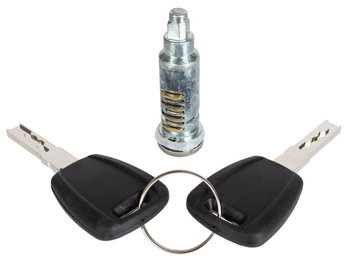 Modecar Serie - Deurslot Inzetstuk - Lancia Ypsilon 2003-2011 - Links/Rechts - Met Sleutels