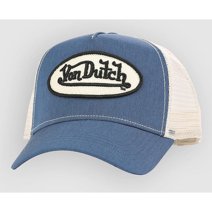 Von Dutch Gridlock Trucker Cap blauw