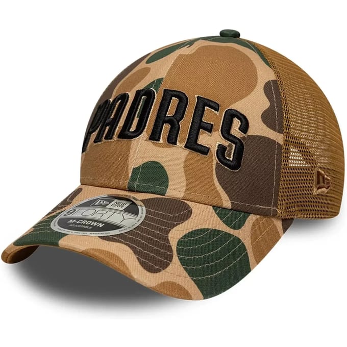 Casquette trucker San Diego Padres New Era 9Forty Wordmark