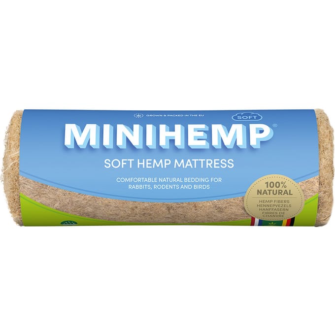 Hempflax Mini Hemp Soft Matras - Bodembedekking - 40x20 cm