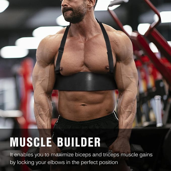 Biceps & Triceps Spieropbouwer Biceps Isolator Arm Krachttraining Machines Spiergroei voor geel