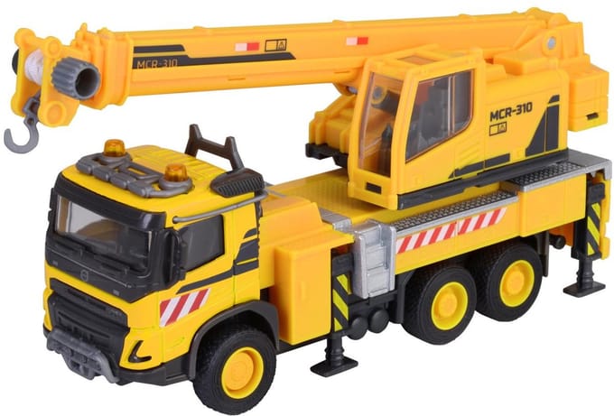 Majorette Volvo FMX Truck Crane