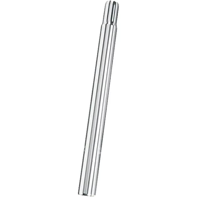Ergotec zadelpen 28.6 x 300mm alu. kaars zilver
