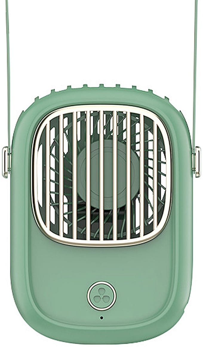 Draagbare mini-nekventilator – handsfree, oplaadbaar via USB