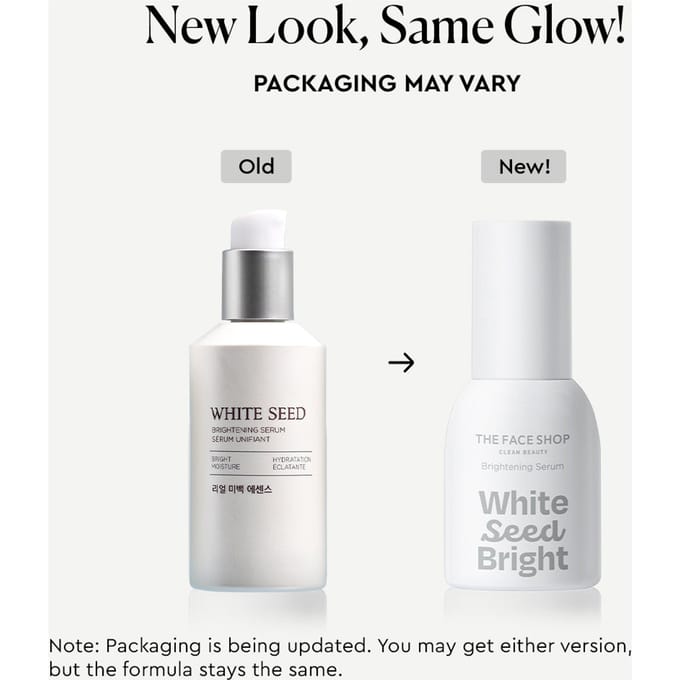 THE FACE SHOP Sérum Éclaircissant White Seed 50ml white