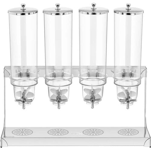 Royal Catering Granen Dispenser - 4 x 3.5 L - 4 containers 10011388