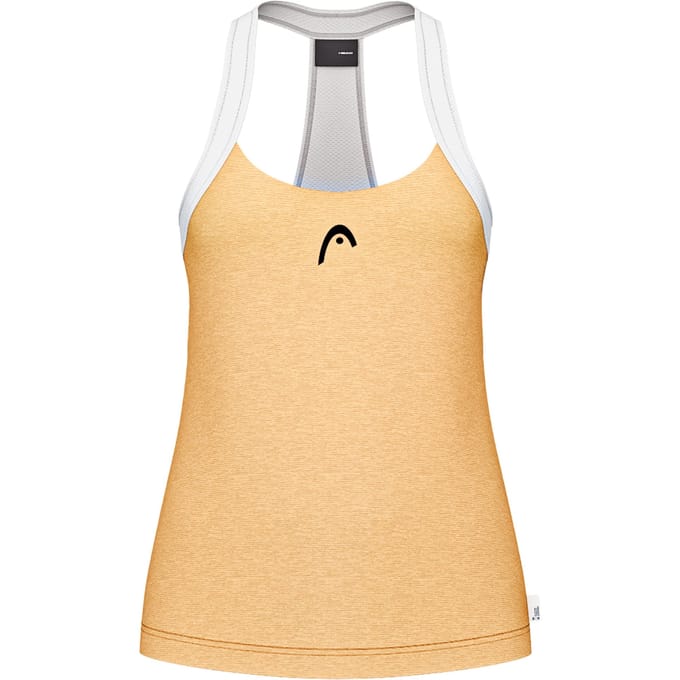 HEAD Play Tech Tanktop Dames-Goudgeel