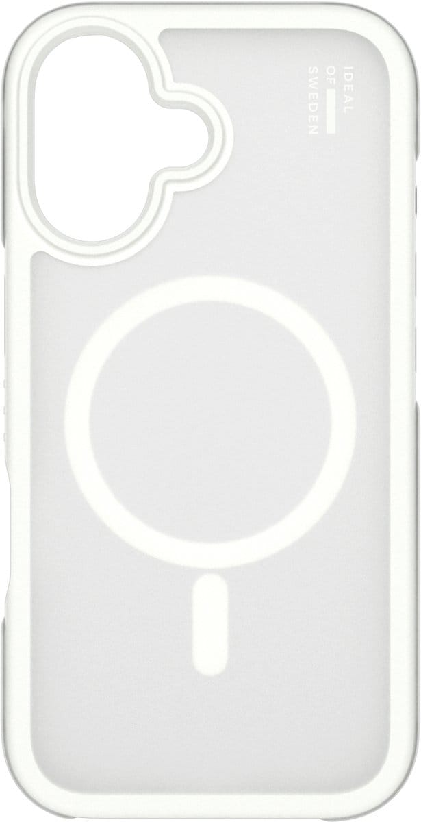 iDeal of Sweden Ideal Bumper Case met magnetische ring geschikt voor iPhone 16 Plus Cloudy White
