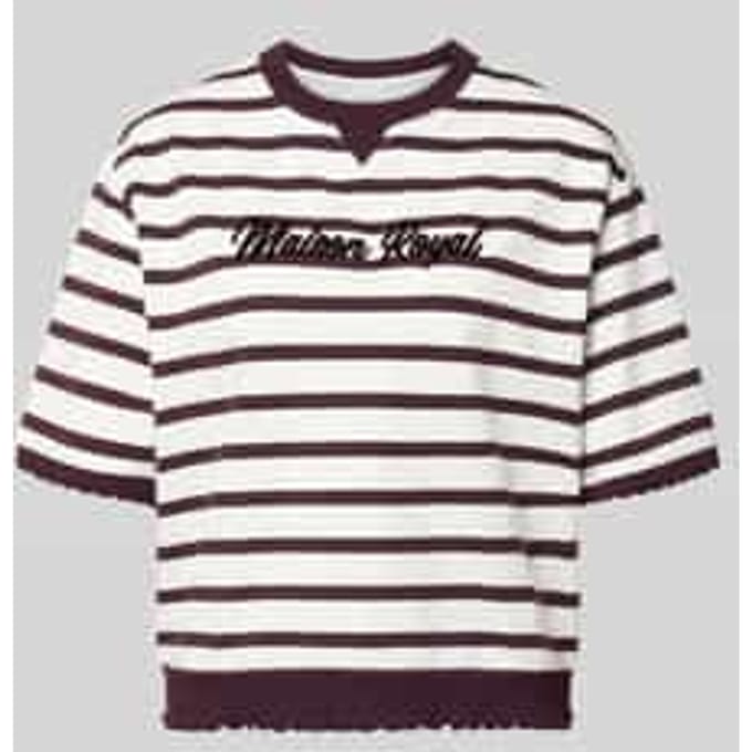 Sweatshirt met 1/2-mouwen en geschulpte zoom
