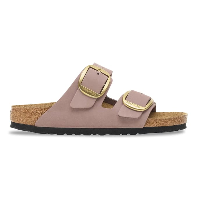 Dames leren sandalen met grote gesp Birkenstock Arizona