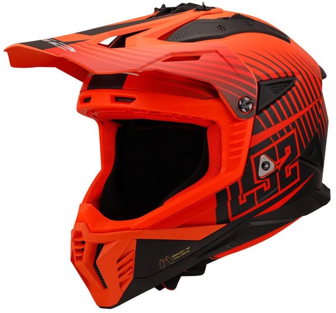 Motorhelm LS2 MX708 Fast II Duck