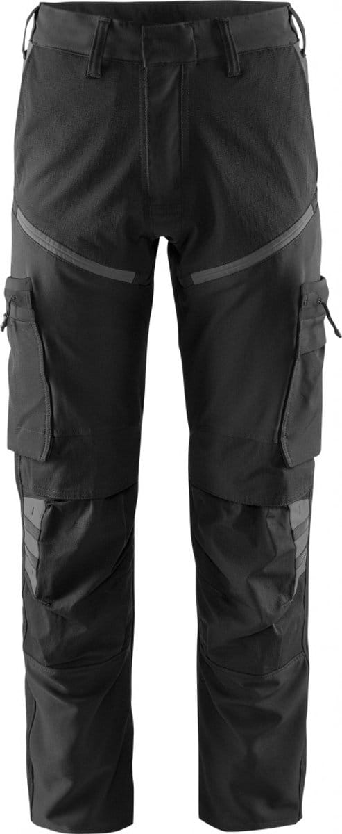 Fristads Stretch Werkbroek 2653 Lws - Zwart/Grijs - C42