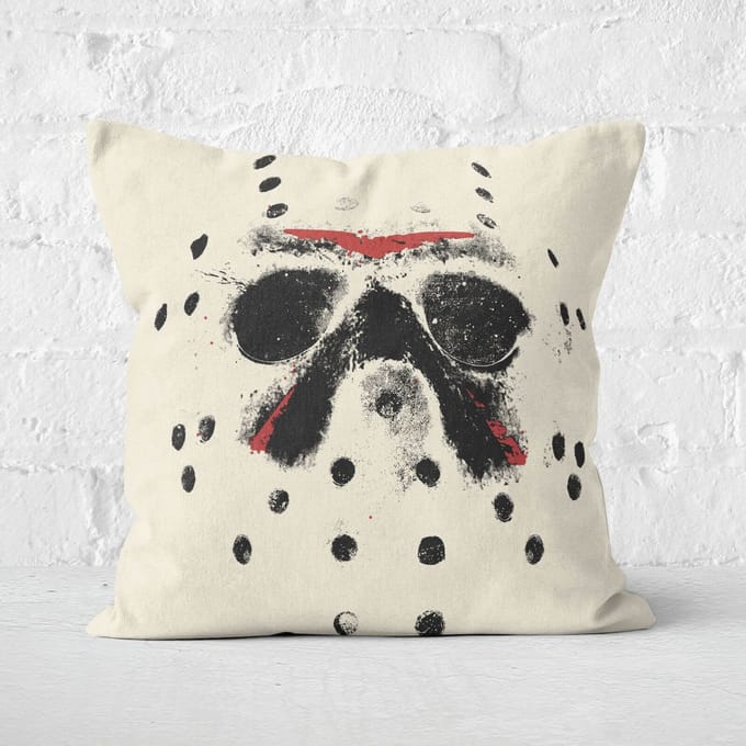 Friday 13th Jason Voorhees Vierkant Kussen - 50x50cm - Soft Touch