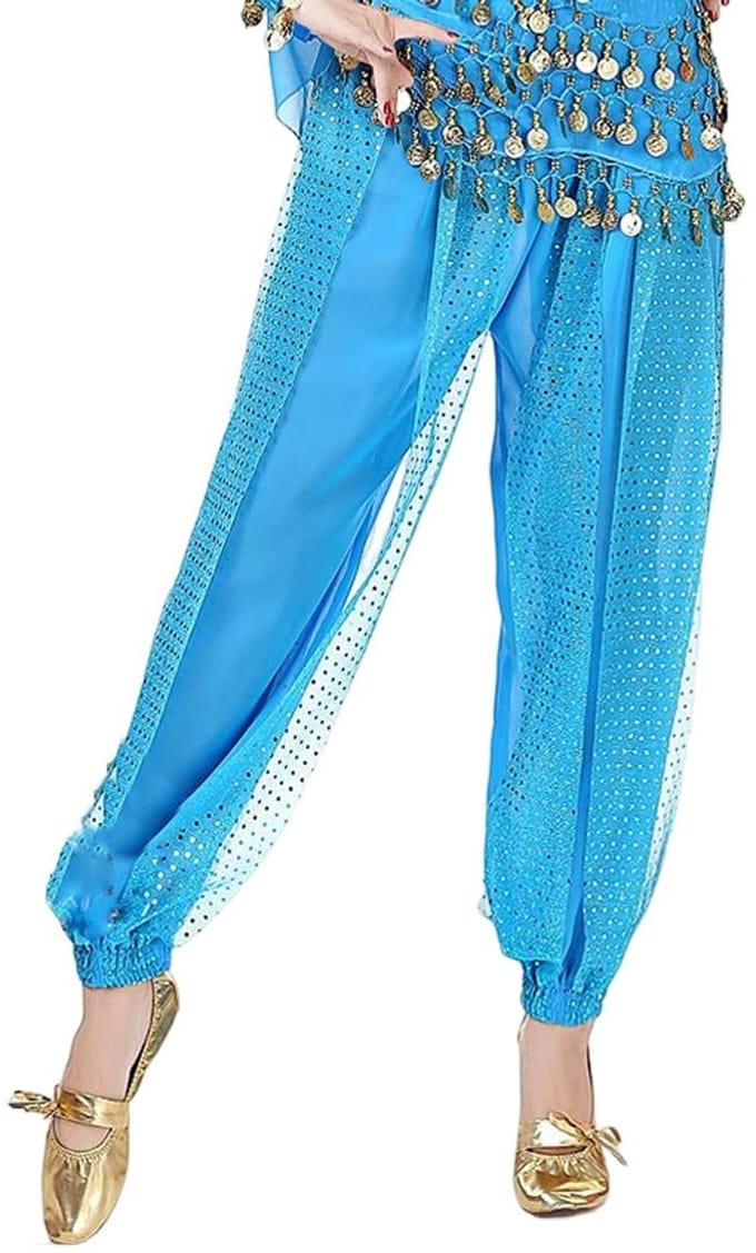 Dailygoods- Harembroek Ademend - Chiffon - Buikdanskostuum