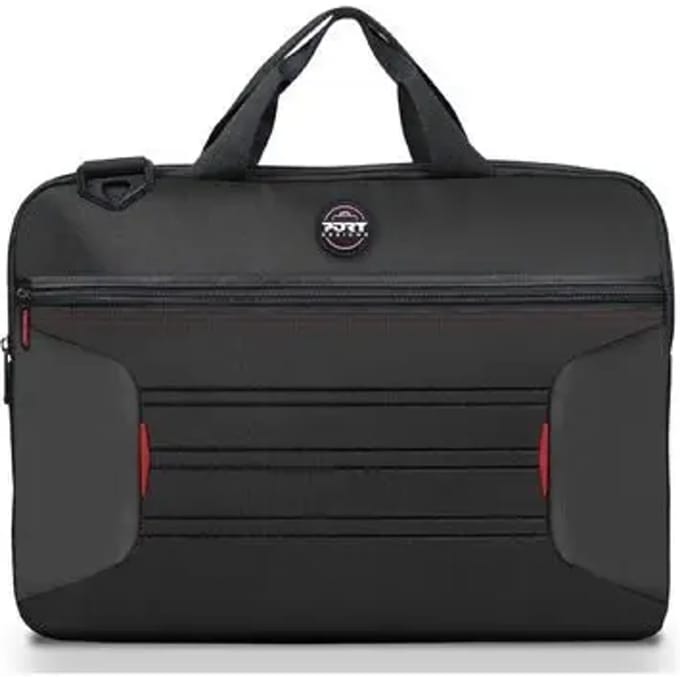 Port Designs Premium Bundel - Laptoptas + Draadloze Muis - tot 15.6 inch - Optische Sensor - 1000 DPI - Zwart