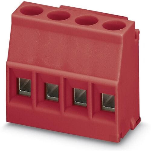 Phoenix Contact 2909400 Klemschroefblok 2.50 mm² Aantal polen 4 Rood 50 stuk(s) Package