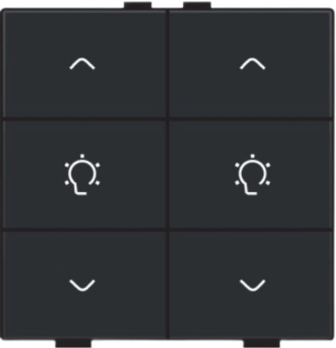 Niko 161-51046 NIK HC BEDIENING DIMMING 6X