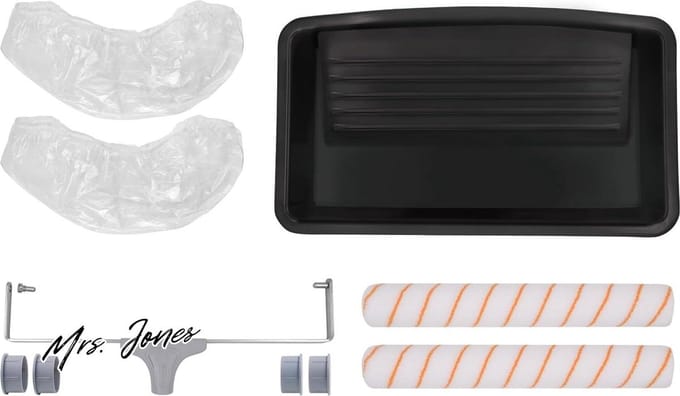 Mrs. Jones 457 cm Verfroller Kit - Verfset met 2 Stuks Lade Voeringen .