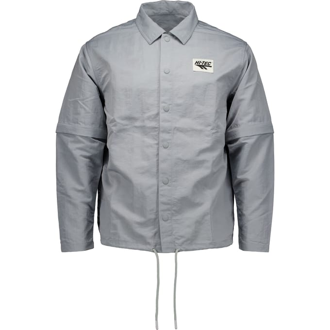 Hi-tec Hts74 Lm Zip-off Shirt Lange Mouw Overhemden Grijs Htsa01004