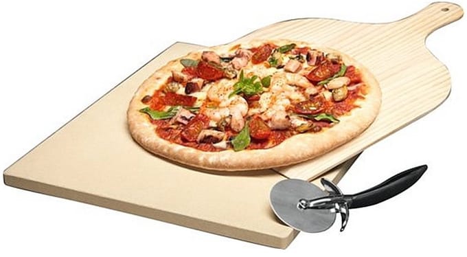 AEG Pizzasteen set - 38 x 33 x 1,5 cm 9029797975