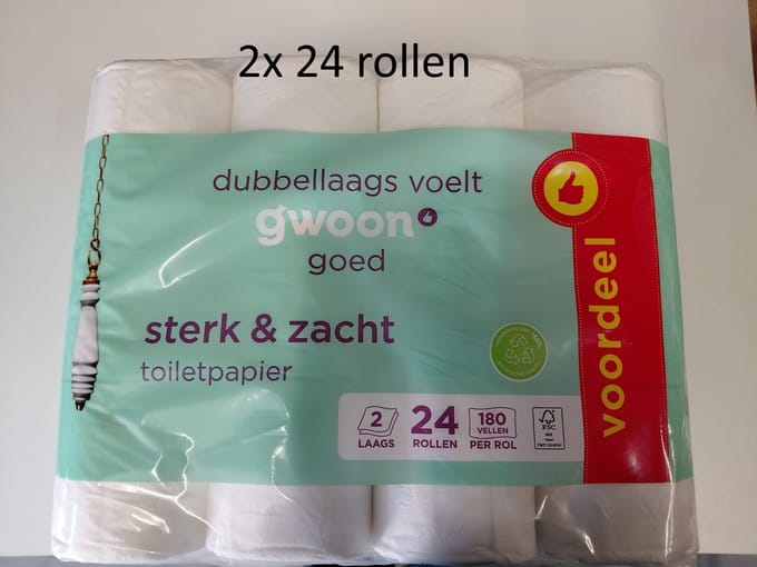 Gwoon G'woon - Toiletpapier 2-laags - 48 rollen