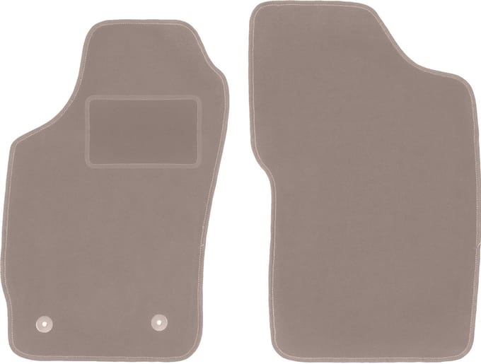 Beige voormatten voor: Peugeot 205 hatchback (1983-1998)