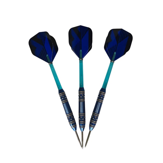 Fléchettes Cibles en Sisal Acier Steeltip 21G Lot de 3Pcs