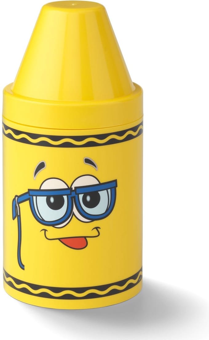 Krijtvorm Opbergdoos - Geel - Polypropyleen - Crayola