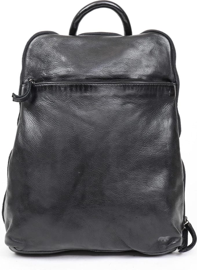 Bear Design Rugzak / Rugtas - 10 Liter - Ivanka - Leer - Zwart