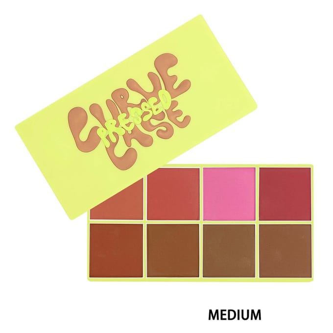 Made By Mitchell Curve Case Pressed Powder Blusher Palette (Various Shades) - Medium