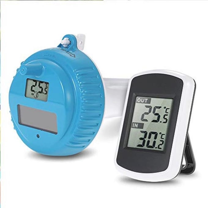 Solar Thermometer voor Zwembaden en Vijvers - Digitale Zonne-energie Thermometer