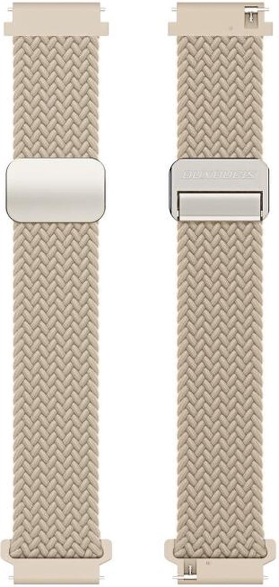 Dux Ducis Mixture Pro Strap Universeel Smartwatch Bandje 22 MM Beige