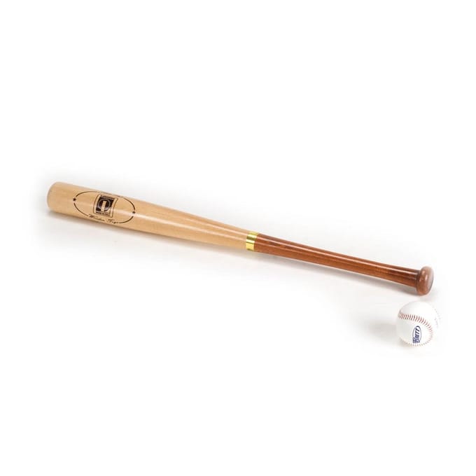 Batte de baseball LUCIO LONDERO 770 en hêtre clair-foncé + balle