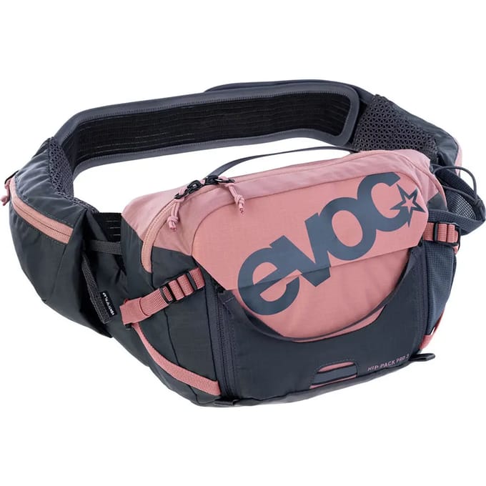 Evoc Pro 3 + Hydration Bladder 1,5 Bike Hip Schoudertas roze