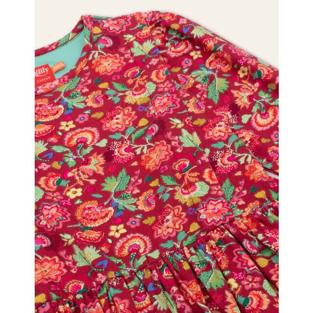 Oilily Dreamz Jurk- maat152/12yr Persian Rood