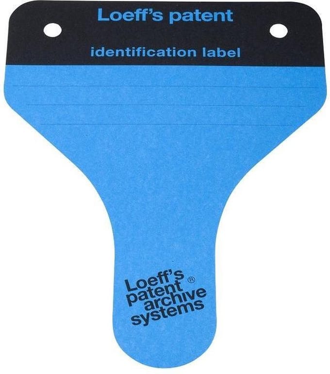 Loeff's Archiefbeugels - Blauw - 100 stuks - FSC