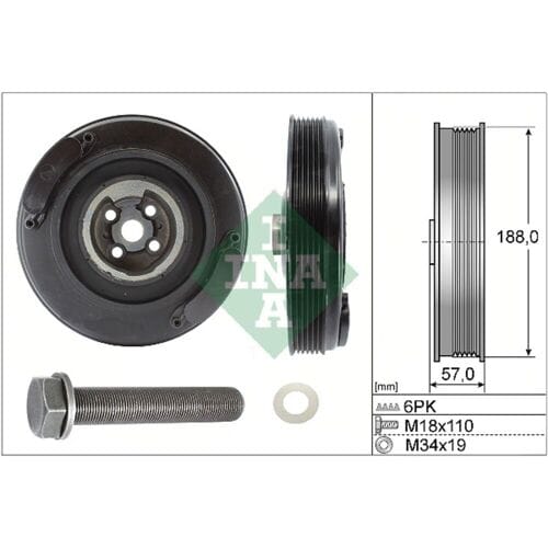Schaeffler Ina Riemschijvenset, krukas INA 544 0002 20